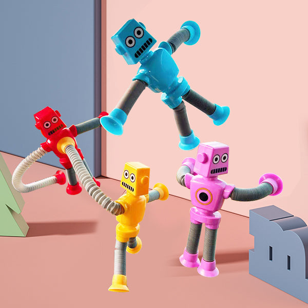 Telescopic Suction Cup Robot Toy – giftspocket